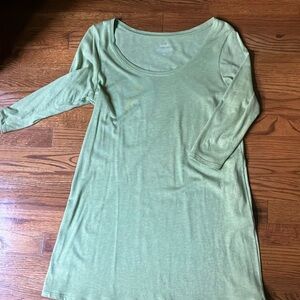 Jjill tunic, pure Jill. Ballet 3/4 sleeve.
